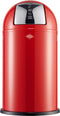 Wesco Pushboy - Prullenbak - 50 Liter - Rood