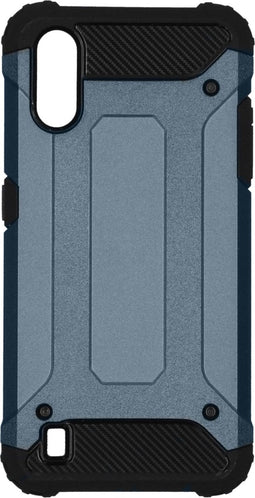 iMoshion Hoesje Geschikt voor Samsung Galaxy A01 Hoesje - iMoshion Rugged Xtreme Backcover - Blauw