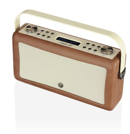 VQ Hepburn MKII - DAB/DAB+/FM Radio - Bluetooth - Bruin