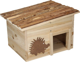 ProGarden - Egelhuisje - 34x28x22 - cm - hout - met - boomschors
