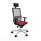 Bureaustoel met hoofdsteun Piqueras y Crespo 1D026N1 Kastanjebruin