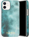 Selencia Hoesje Geschikt voor iPhone 12 Mini Hoesje - Selencia Maya Fashion Backcover - blauw