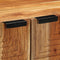 vidaXL - Dressoir - 60x33x75 - cm - Van - Massief - Acaciahout