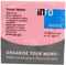 Info sticky notes - 400 vel - 75x75mm - wit, roze, paars - IN-5654-69