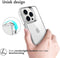 imoshion Hoesje Geschikt voor iPhone 14 Pro Max Hoesje Shockproof - imoshion Rugged Air Case - Transparant