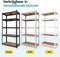 BRASQ Stellingkast - Set van 2 - Metalen Opbergrek - 180x90x40 cm - 5 lagen - 175 KG per plank - max 875 KG (2 stuks)