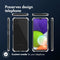 iMoshion Hoesje Geschikt voor Samsung Galaxy A22 (5G) Hoesje Siliconen - iMoshion Shockproof Case - Transparant