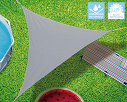 Awning 5 x 5 x 5 m Grey Triangular