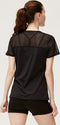 Rohnisch Miko Tee - Dames Sportshirt - Gerecycled materiaal - Black