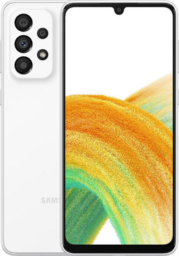 Samsung Galaxy A33 5G - Smartphone - 6.4" FHD+ Super AMOLED - 64MP Camera - Wit