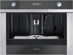 Smeg CMSC45NE - Inbouw Volautomaat Espressomachine - 5 koffiesterktes - zwart/rvs