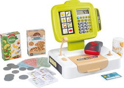 Smoby Kleine Winkelkassa - Speelgoedkassa - 30 accessoires - Inclusief kassalade en rekenmachine