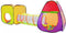 Iglo kindertent met tunnel - 200 ballen - Speeltent tas - Speelgoed ballenbak - Speelhuis