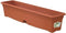 Plantenbak met schaal Plastiken Terra cotta Polypropyleen (80 x 20 cm)