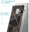 iMoshion Hoesje Geschikt voor Samsung Galaxy S9 Hoesje Met Koord - iMoshion Design Hoesje met Koord - Zwart / Meerkleurig / Goud / Black Graphic