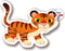 Clementoni - Puzzel - My First Puzzle - Wild Animals - 14 Stukjes - Puzzel Voor Kinderen - Vanaf 2 Jaar