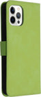 iMoshion Hoesje Geschikt voor iPhone 12 Pro Max Hoesje Met Pasjeshouder - iMoshion Uitneembare 2-in-1 Luxe Bookcase - Groen