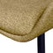 BePureHome Parade Eetkamerstoel - Melangestof - Mosterd - 83x58x55