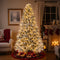 Coast 240 cm Kunstkerstboom - Sneeuw & Verlichting - 460 Warmwitte LED's - Groen/Wit