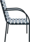 vidaXL - Tuinbank - 112 - cm - massief - vurenhout - grijs