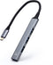 Ewent EW1145 - USB hub - 4 poorten USB 2.0 en 3.2 - Zilver
