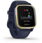 Garmin Venu Sq Music Edition - Smartwatch - Hartslagmonitoring Muziek - Blauw