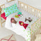 Dekbedovertrek set HappyFriday Mr Fox Grandma Multicolour Wieg voor baby's 2 Onderdelen