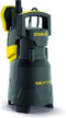 Stanley dompelpomp - vuil water - 750 W - IPX8 - zwart/geel