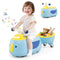 Costway TQ10407NY - Toddler Ride-on Toy - Licht & Muziek - Blauw