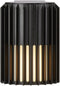Nordlux Aludra - Wandlamp - Sculpturaal design - Zwart