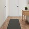 vidaXL - Tapijtloper - 50x300 - cm - sisal-look - antracietkleurig