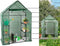 Kinzo Garden Broeikas - Kweekkas met 3 Verdiepingen - Metalen Frame - 143 x 73 x 195 CM - Groen