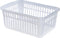 Whitefurze Large opbergmand 45 cm, transparant
