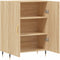 vidaXL - Dressoir - 69,5x34x90 - cm - bewerkt - hout - sonoma - eikenkleurig