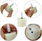 FlinQ Oplaadbare LED Waxinelichtjes – Bewegende Vlam – Incl. Afstandsbediening – Set van 6 – Ø4 x
