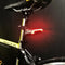 Fiets Achterlicht + Knipperlicht Laser Met afstandbediening USB X5
