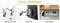 Equip 650890 - CPU-houder onder bureau - Universeel tot 5 kg - Zwart