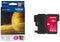 Brother LC-1100M - Inktcartridge - 400 pagina's A4 bij 5% dekking - Magenta