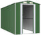 vidaXL - Tuinschuur - 192x440x223 - cm - gegalvaniseerd - staal - groen