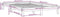 vidaXL - Bedframe - massief - grenenhout - honingbruin - 120x190 - cm