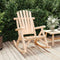 vidaXL - Tuinschommelstoel - 69x96x101 - cm - massief - vurenhout
