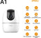 Imou A1 - Beveiligingscamera Binnen - 2MP Full HD - Nachtzicht tot 10m