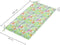 vidaXL - Tuinbankkussen - 100x50x3 - cm - oxford - stof - bladpatroon