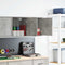 vidaXL - Garagewandkasten - 2 - st - bewerkt - hout - betongrijs