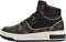 Guess Tullia - Hoge Dames Sneakers - Witte Zool - Zwart/Bruin