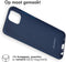 iMoshion Hoesje Geschikt voor Samsung Galaxy A03 Hoesje Siliconen - iMoshion Color Backcover - Donkerblauw