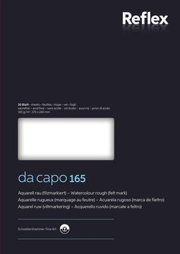 Aquarelblok Dacapo VF5004232 30x40cm 165gr 20v