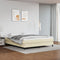 vidaXL - Bedframe - kunstleer - crèmekleurig - 180x200 - cm