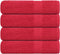 vidaXL - Badhanddoeken - 4 - st - 100x150 - cm - 360 - g/m² - 100% - katoen - rood