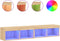 vidaXL - Tv-meubels - met - LED-verlichting - 2 - st - 80x30x30 - cm - sonoma - eiken